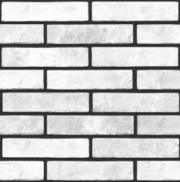 Фото плитки GOLDEN TILE KLINKER BRICK KB0010 WHITE 6X25X0,6 из коллекции GOLDEN TILE KLINKER BRICK 