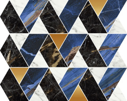 Фото плитки NAXOS RHAPSODY MOSAIC MOOD BLUE LEV RET 30X34 из коллекции NAXOS RHAPSODY 