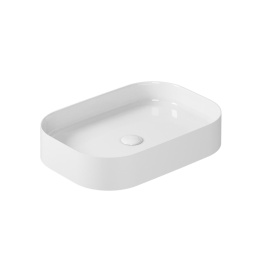 РАКОВИНА 55Х38 СМ GALASSIA SMART B, БЕЛЫЙ (7402)