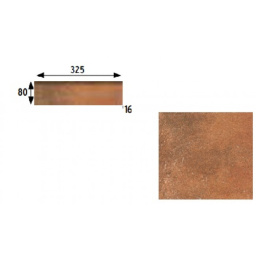 Керамогранит GRES ARAGON ANTIC CUERO RODAPIE ML160 8x32,5x1,6 из коллекции GRES ARAGON ANTIC 