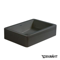 КЕРАМИЧЕСКАЯ РАКОВИНА 50 СМ DURAVIT VERO, ЧЕРНАЯ (0455500800)