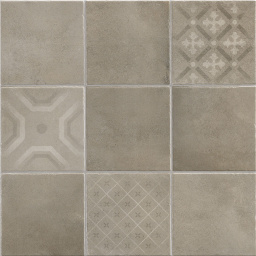 Фото плитки LA FENICE FATTOAMANO MAIOLICA CAFFE 61.5x61.5 из коллекции LA FENICE FATTOAMANO 