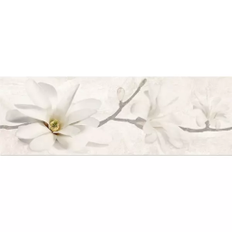 Фото плитки OPOCZNO STONE FLOWERS INSERTO BEIGE 25X75 из коллекции OPOCZNO STONE FLOWERS 