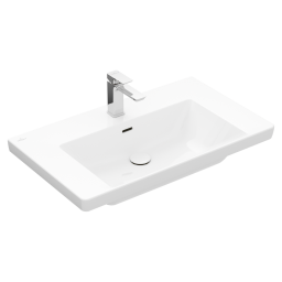 РАКОВИНА 80Х47 VILLEROY&BOCH SUBWAY 3.0, WHITE ALPIN (4A708001)
