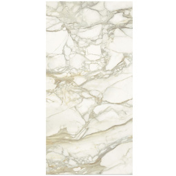 Фото плитки FIANDRE MARMI MAXIMUM CALACATTA DORATO LUCIDATO MML25961515 150X150X0,6 из коллекции FIANDRE MARMI MAXIMUM 
