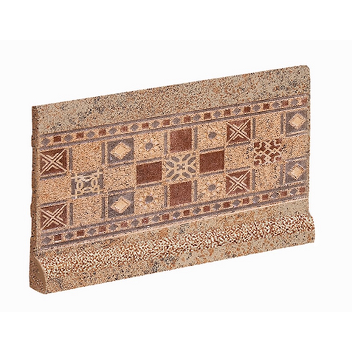 Фото плитки GRESMANC TABICA DOMUS MT1 VOLCANO TAMBORA 087GAH3 15x31 Подступенник из коллекции GRESMANC VOLCANO 