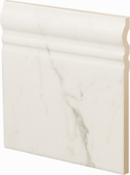 Фото плитки EQUIPE CARRARA SKIRTING MATT 23096 15X15 из коллекции EQUIPE CARRARA 