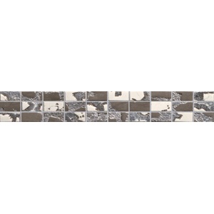 Фото плитки AVA CERAMICA EDEN MOSAICO FOGLIA PLATINO VANIGLIA EDENM2R2 5x32.1 из коллекции AVA CERAMICA EDEN 