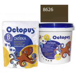 ЭПОКСИДНАЯ ЗАТИРКА OCTOPUS ZATIRKA 2-КОМП. ЦВЕТ СЕРЫЙ 8626 1,25 КГ (8626-1)