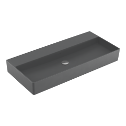 РАКОВИНА ПОДВЕСНАЯ 100Х47 VILLEROY&BOCH MEMENTO 2.0, GRAPHITE (4A22A3I4)