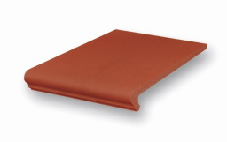 Фото плитки STROEHER TERRA PATRIZIERROT 9240.215 СТУПЕНЬ 24X34 из коллекции STROEHER TERRA 