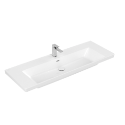 РАКОВИНА 130Х47 VILLEROY&BOCH SUBWAY 3.0, WHITE ALPIN (4A70D501)
