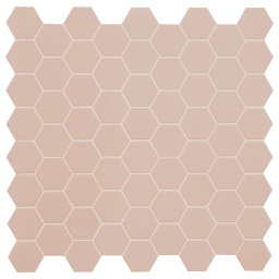 Фото плитки TERRATINTA MAGICA HEXA ROSY BLUSH MOS. MATT 316X316 из коллекции TERRATINTA MAGICA HEXA 