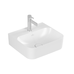 РАКОВИНА ПОДВЕСНАЯ 43Х39 VILLEROY&BOCH FINION, STONE WHITE (436444RW)