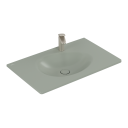 РАКОВИНА ВСТРАИВАЕМАЯ 80Х50 VILLEROY&BOCH ANTAO, MORNING GREEN (4A7584R8)