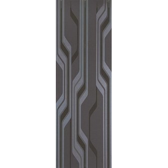 Фото плитки AVA CERAMICA VISIA MODERN STRIPES EBANO LUCIDO 71058 25x75 из коллекции AVA CERAMICA VISIA 