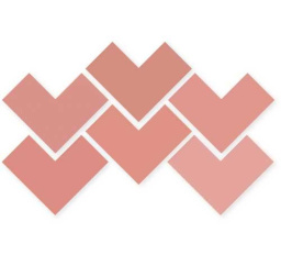 Фото плитки WOW ELLE FLOOR CORAL 18.5X18.5 из коллекции WOW ELLE FLOOR 