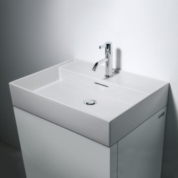 КЕРАМИЧЕСКАЯ РАКОВИНА 60 СМ LAUFEN KARTELL, СЕРЫЙ МАТОВЫЙ (H8103337591041)
