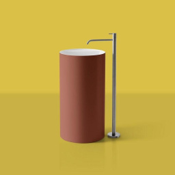 НАПОЛЬНАЯ РАКОВИНА ANTONIO LUPI SIMPLO, КРАСНЫЙ (SIMPLO85 TERRACOTTA)