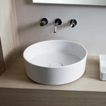 КЕРАМИЧЕСКАЯ РАКОВИНА 42 СМ LAUFEN KARTELL, БЕЛЫЙ МАТОВЫЙ (H8123317571121)