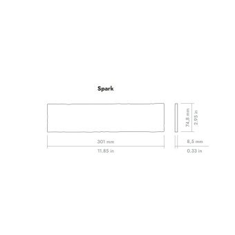 WOW DNA SPARK WHITE MATTE 130064 7,5X30