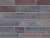 STROEHER KERAVETTE ACHATBLAU-BUNT 2110.325 КЛИНКЕРНАЯ ПЛИТКА 7.1X24