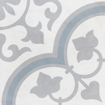 HARMONY HAVANA SILVER ORNATE 22,3x22,3x0,9