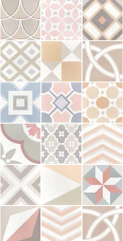 EQUIPE CAPRICE PATCHWORK PASTEL 22103 20X20