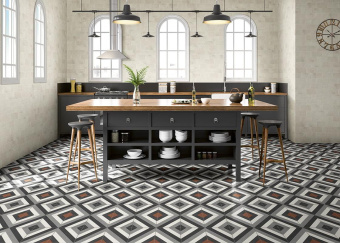 MAINZU CERAMICA TRINITY DUBLIN BLACK 20X20