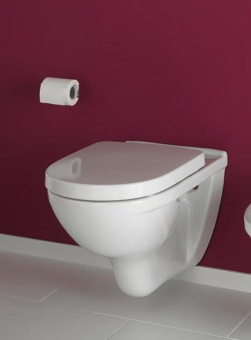 УНИТАЗ ПОДВЕСНОЙ VILLEROY&BOCH O.NOVO (5660H101)