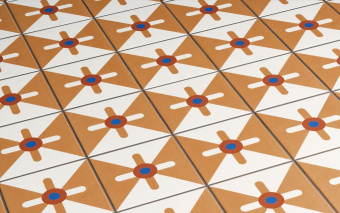 MUTINA MATTONELLE MARGHERITA SPRING TERRACOTTA 20,5X20,5