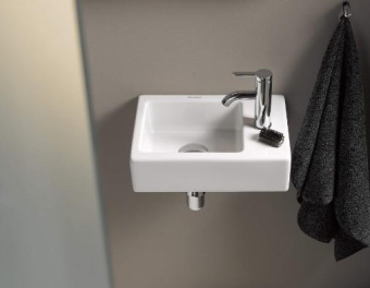 РАКОВИНА 38Х25 СМ DURAVIT VERO AIR, БЕЛЫЙ (0724380000)