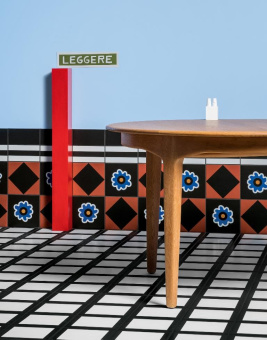 MUTINA MATTONELLE MARGHERITA SQUARE BLACK 20,5X20,5