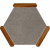 MONOPOLE SACRAMENTO TAUPE ROBLE 22X25 MONOPOLE SACRAMENTO TAUPE ROBLE 22X25