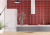 GOLDEN TILE METROTILES RED 10X20X0,7