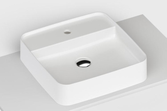 РАКОВИНА 45Х45 СМ GALASSIA SMART B, БЕЛЫЙ (7412)