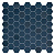 Фото плитки TERRATINTA MAGICA HEXA DEEP NAVY MOS.MIX MATT GLOSSY FABRIC 31,6X31,6 из коллекции TERRATINTA MAGICA HEXA 