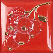 MONOPOLE SEASON RIBES ROJO BRILLO BISEL 15x15