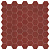 Фото плитки TERRATINTA MAGICA HEXA RUSTY RED MOS. MATT 316X316 из коллекции TERRATINTA MAGICA HEXA 