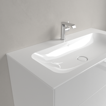 РАКОВИНА ВСТРАИВАЕМАЯ 100Х50 VILLEROY&BOCH FINION, WHITE ALPIN (4164A2R1)