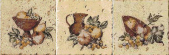 RICCHETTI CERAMICHE VITRUVIUS VESTIBULUM FRUTTI MISTO 3 16,5Х16,5