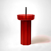 НАПОЛЬНАЯ РАКОВИНА ANTONIO LUPI OPALE, КРАСНЫЙ (OPALE10+OPALE20 SANGRIA)