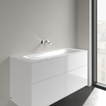 РАКОВИНА ВСТРАИВАЕМАЯ 120Х50 VILLEROY&BOCH FINION, WHITE ALPIN (4164C3R1)