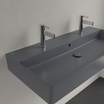 РАКОВИНА ПОДВЕСНАЯ 100Х47 VILLEROY&BOCH MEMENTO 2.0, GRAPHITE (4A22A4I4)