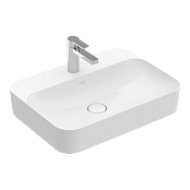 РАКОВИНА НАКЛАДНАЯ 60Х44,5 VILLEROY&BOCH FINION, WHITE ALPIN (414264R1)