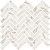 Фото плитки ABK SENSI MOS CHEVRON CALACATTA SE 30X30 из коллекции ABK SENSI 