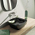 КЕРАМИЧЕСКАЯ РАКОВИНА 40 СМ CATALANO GREEN LUX, ЧЕРНАЯ (140AGRLXNE)