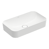 РАКОВИНА НАКЛАДНАЯ 60Х35 VILLEROY&BOCH FINION, WHITE ALPIN (414361R1)