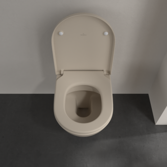 ПОДВЕСНОЙ БЕЗОБОДКОВЫЙ УНИТАЗ VILLEROY&BOCH SUBWAY 2.0, ALMOND (5614R0AM)