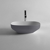 РАКОВИНА НАКЛАДНАЯ 50 СМ ANTONIO LUPI AGO, ТЕМНО-СЕРЫЙ (AGO3 STRADA)